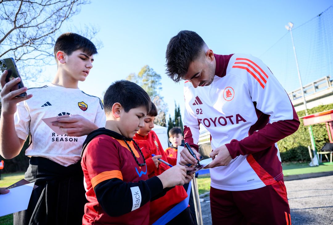 Roma, il primo allenamento del 2025 al Tre Fontane – FOTO GALLERY - immagine 15