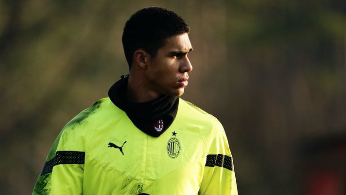 Devis Vásquez AC Milan allenamento Milanello