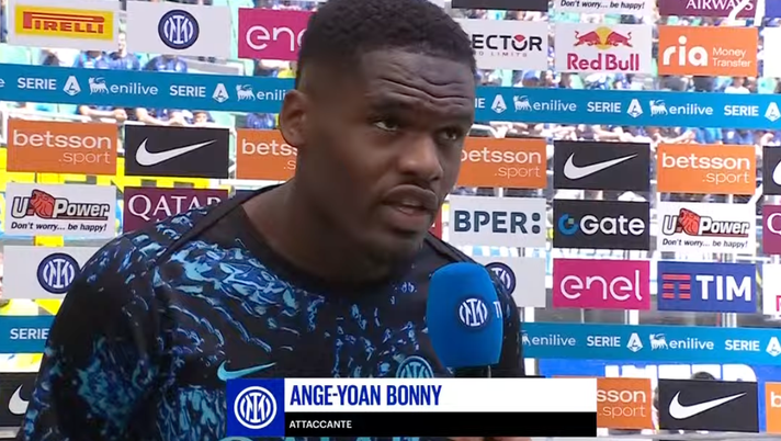 Bonny a InterTV: “Un grande sogno che avevo da bambino vivere queste emozioni” - immagine 1