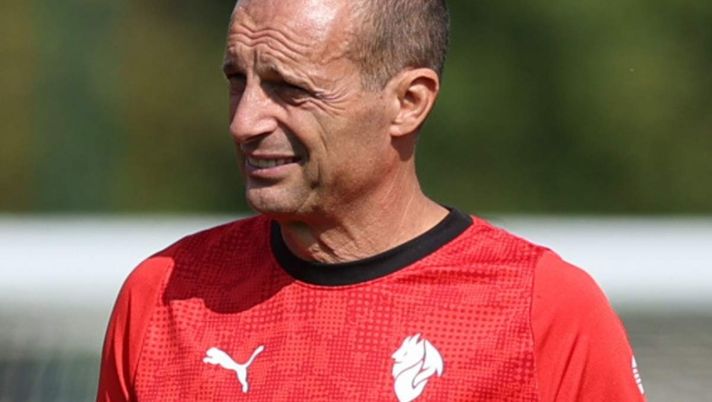 Massimiliano Allegri (allenatore AC Milan) | AC Milan News (Foto Getty Images) Cambio modulo, Pellegatti: 'Col 4-3-3 non avremmo mai fatto 63 punti'