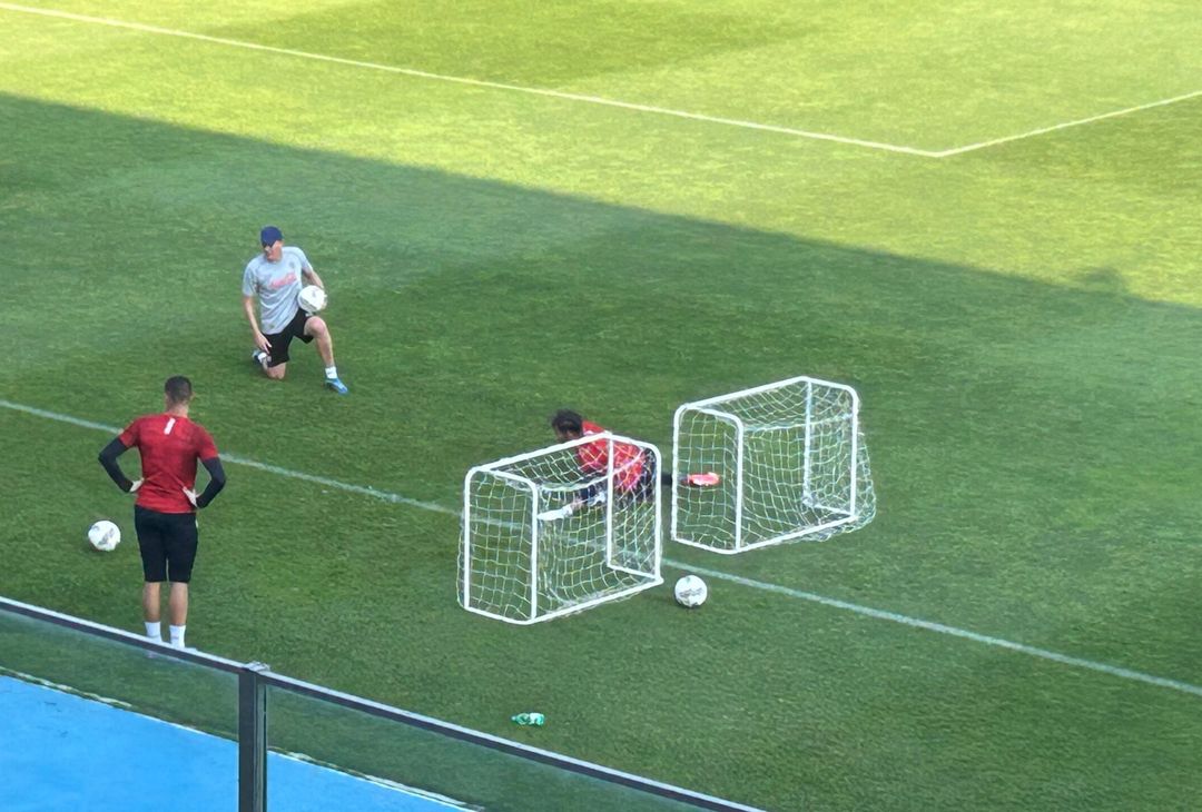 GALLERY Caprile e Meret a parte, si allenano con il preparatore - immagine 3