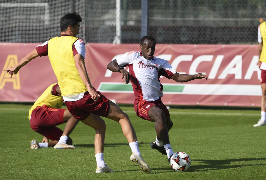 Roma, l’allenamento a Trigoria a tre giorni dall’Europa League – FOTO GALLERY - immagine 6