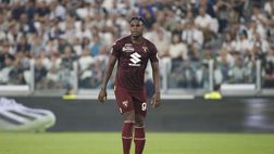 Torino, infortunio Duvan Zapata: trauma elongativo, i tempi di recupero