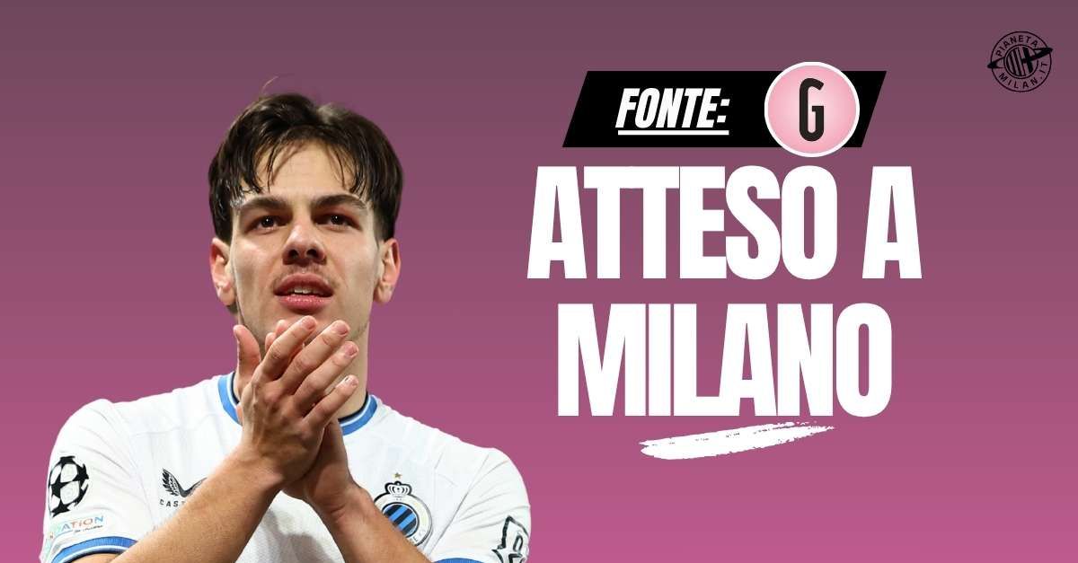 calciomercato milan jashari atteso tra oggi e domani i dettagli