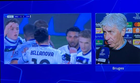 Rabbia Atalanta per il rigore col Brugge, Bergomi in cronaca: “Questo non è calcio”- immagine 2