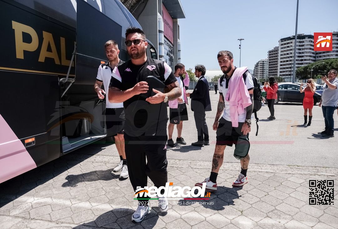 FOTO Palermo, Brunori e compagni in partenza per Chiavari: la gallery - immagine 63
