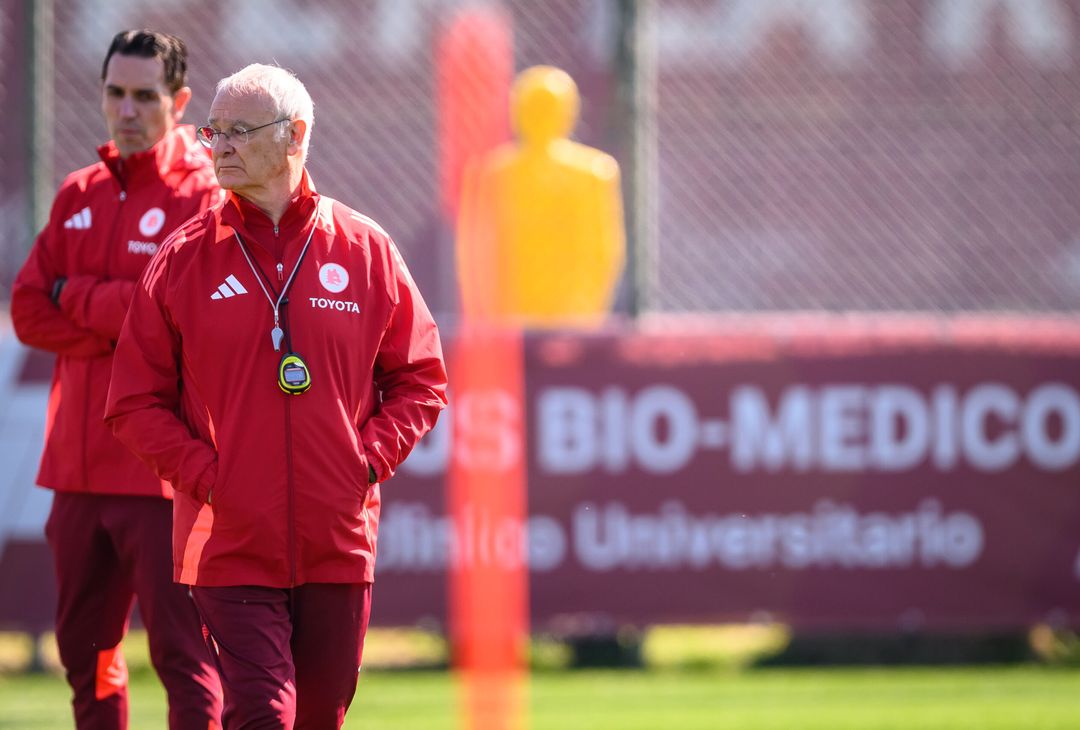 Trigoria, la rifinitura alla vigilia dell’Athletic Club – FOTO GALLERY - immagine 16