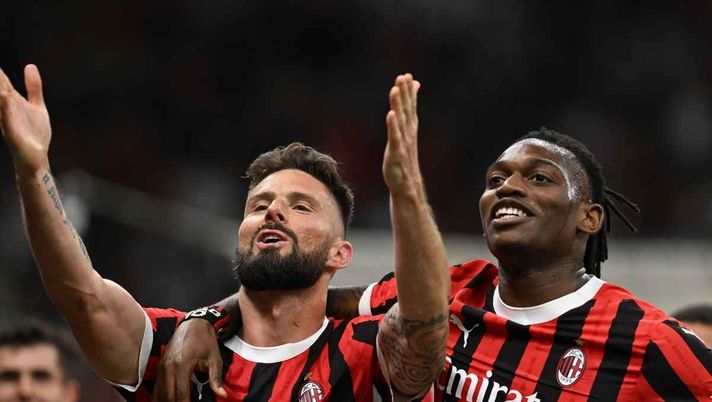 Leao e Giroud a confronto: le statistiche da numero 9 sorprendono