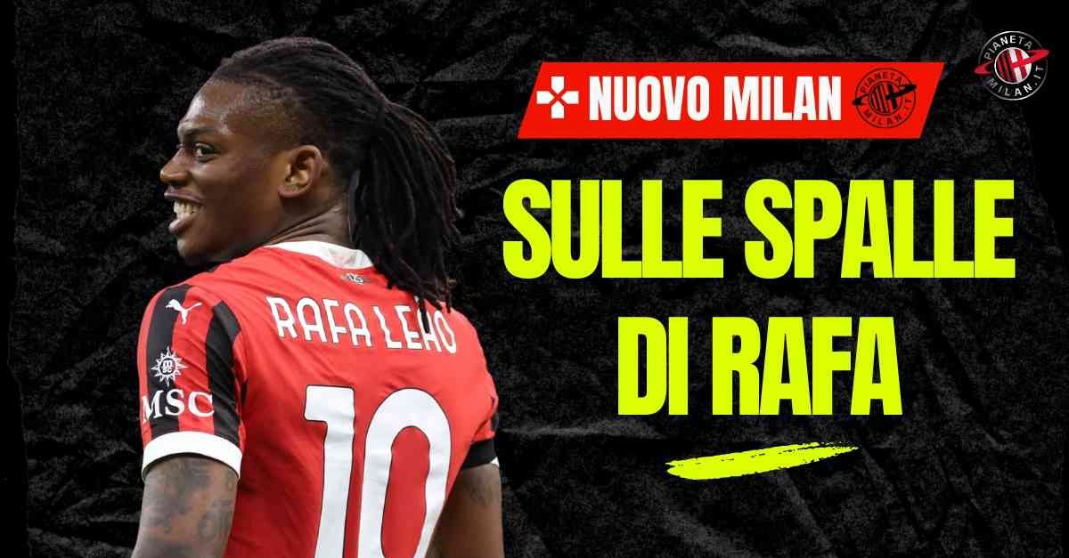 milan leao 232 rimasto solo prima tonali e ora theo tutto sulle spalle di rafa