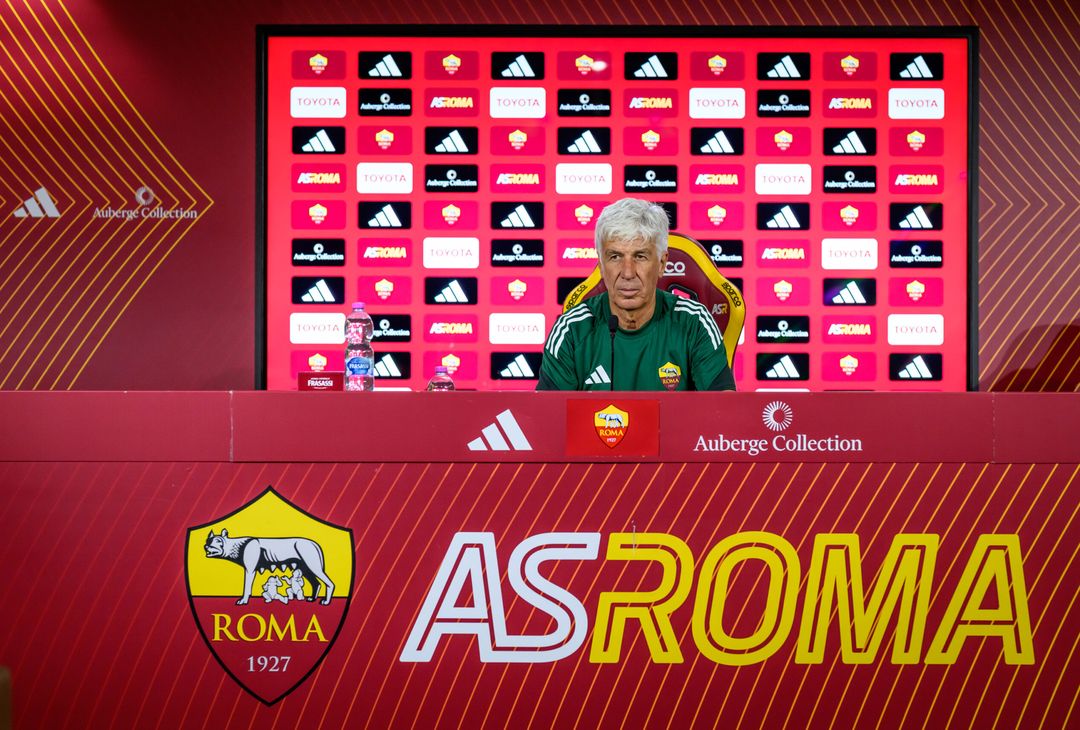 Pisa-Roma, la conferenza stampa di Gian Piero Gasperini – FOTO GALLERY- immagine 1