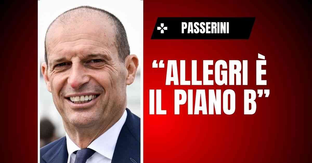 allenatore milan passerini allegri è il piano b italiano e de zerbi ecco la verità