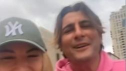 VIDEO / Nicola Ventola a Dubai con Chiara: “Mai visto un uragano del genere”