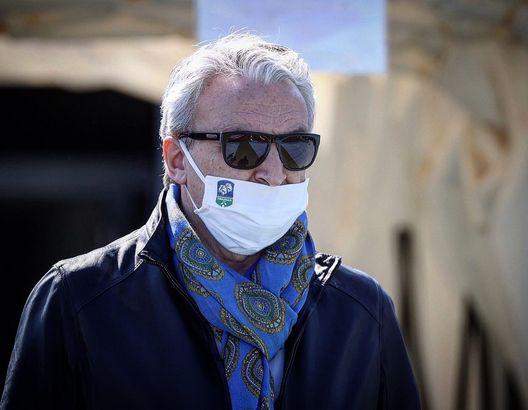 Il presidente della FeralpiSalò, Giuseppe Pasini Il Presidente della FeralpiSalò sbotta nei play-offi di Lega Pro