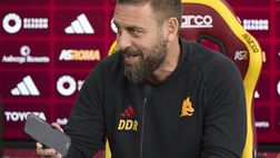 Roma-Bologna, la conferenza stampa di De Rossi – FOTO GALLERY
