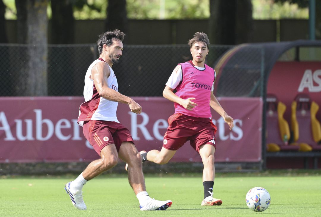Trigoria, continua la preparazione dei giallorossi in vista del Genoa – FOTOGALLERY - immagine 13