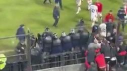 Violenta rissa tra Deportivo Riestra e Newell’s dopo il match di Coppa Argentina