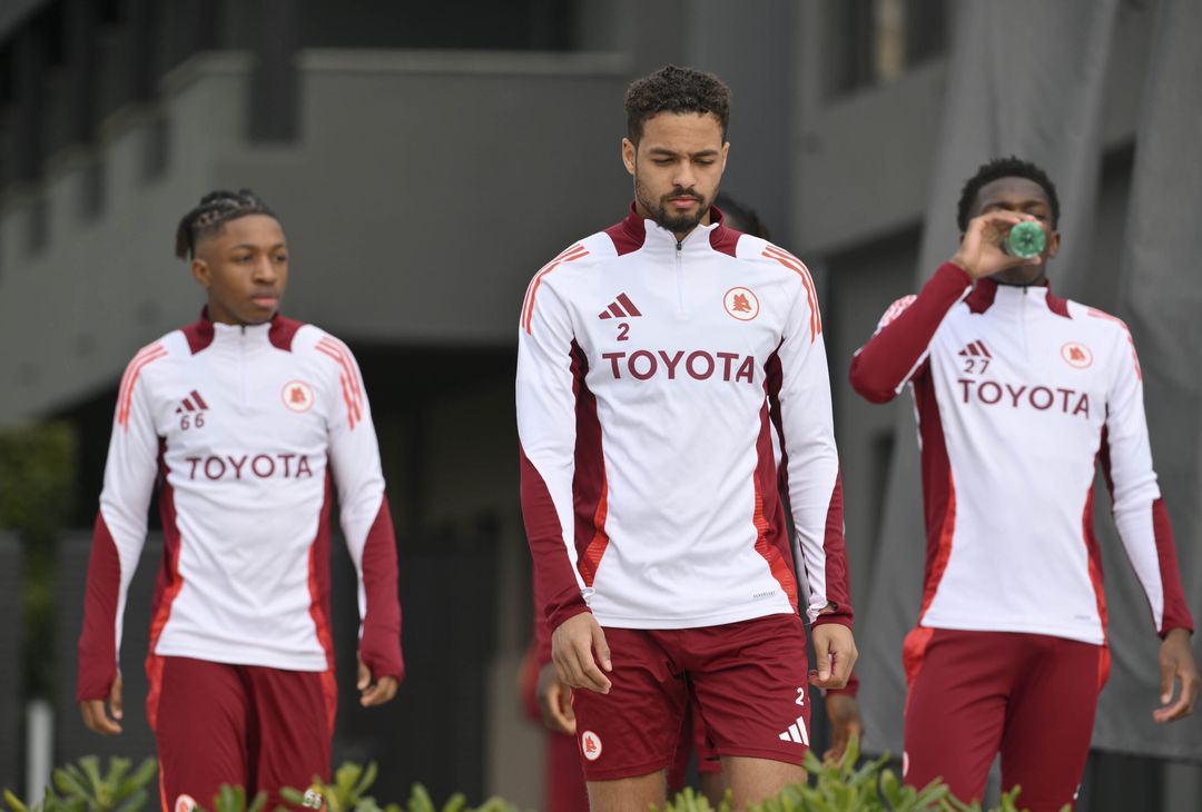 Trigoria, l’allenamento a due giorni dal Como – FOTO GALLERY - immagine 10