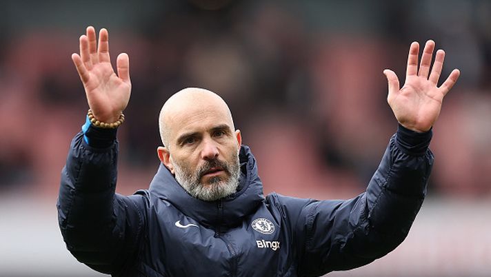 Enzo Maresca Chelsea-Manchester United Enzo Maresca, Chelsea-Manchester United