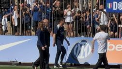 VIDEO FCIN1908 / Inter, all’Arena Civica giro di campo per Chivu, Marotta e Ralph