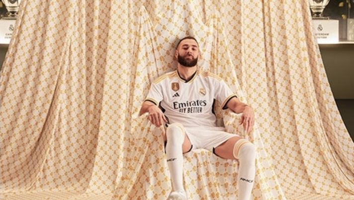 Gaffe-Real: Benzema testimonial delle nuove divise! - immagine 1