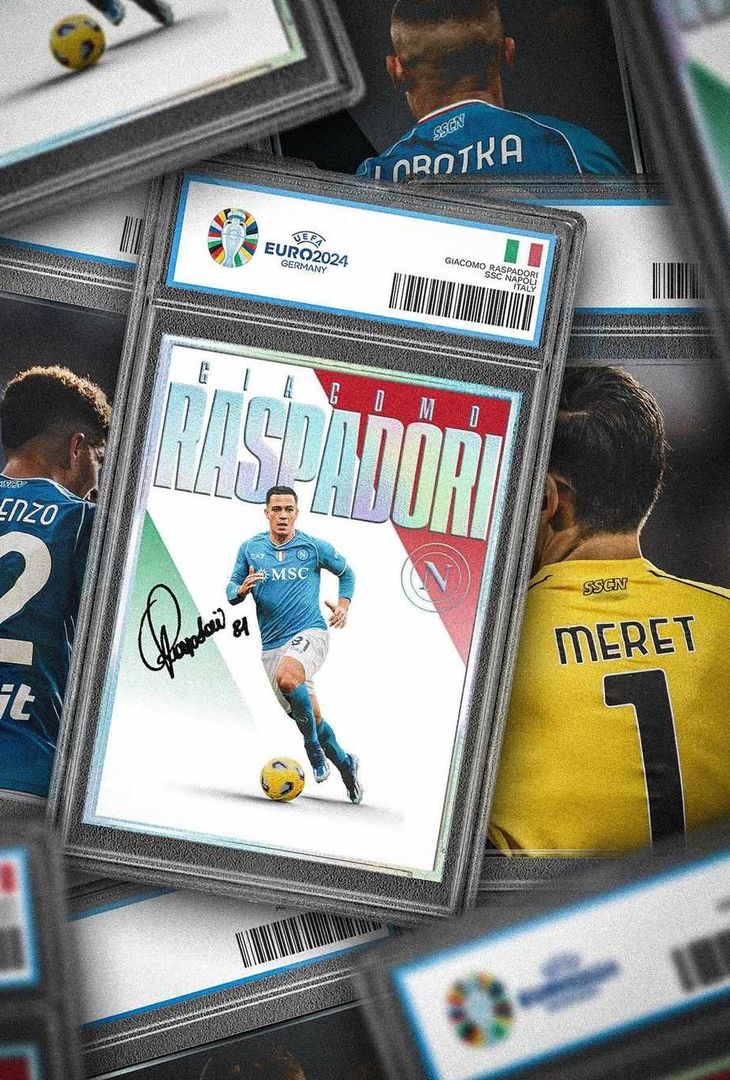 GALLERY Euro2024, l’omaggio social del Napoli per gli azzurri impegnati nel torneo - immagine 6