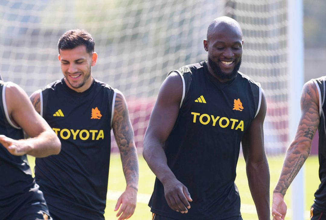 Roma, rifinitura prima della partenza per Cagliari – FOTO GALLERY - immagine 30