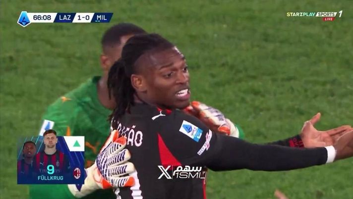 Palmeri attacca Leao: “Hai fatto una partita da schifo di cui sei tu colpevole e metti…” - immagine 1