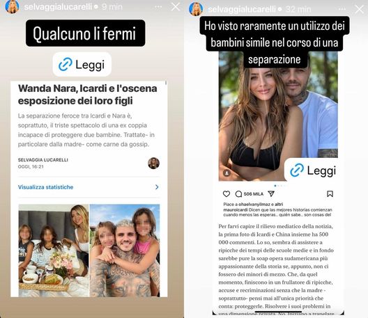 Selvaggia Lucarelli: “Wanda Nara e Icardi incapaci di proteggere le figlie: carne da gossip”- immagine 2