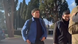 Hasa è a Villa Stuart per effettuare le visite mediche con il Napoli