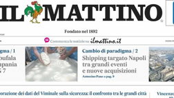 PRIMA PAGINA IL MATTINO OGGI: “La carica dei 140mila al Maradona”