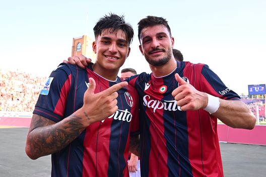 Santiago Castro e Riccardo Orsolini del Bologna (Photo by Alessandro Sabattini/Getty Images) Bologna-Juventus: gli xG, i dati e le statistiche delle due squadre- immagine 3