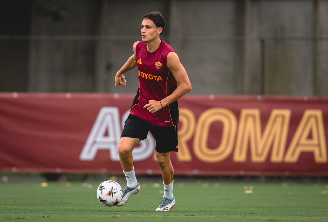 Trigoria, la rifinitura alla vigilia di Nizza-Roma – FOTO GALLERY - immagine 17