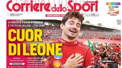 PRIMA PAGINA CORRIERE DELLO SPORT OGGI: “Lukaku s’è preso Napoli”