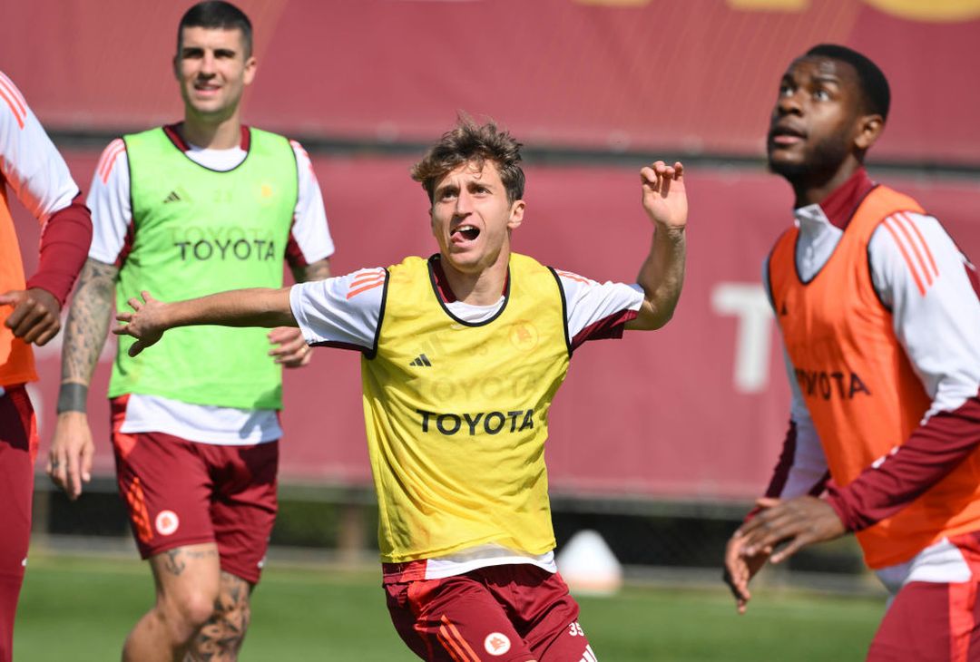 Trigoria, l’allenamento a tre giorni dal Lecce – FOTO GALLERY - immagine 26