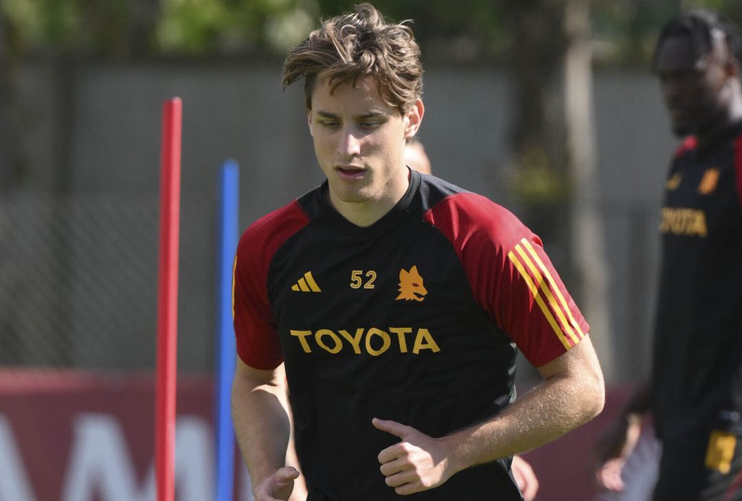 Trigoria, Mancini torna ad allenarsi in gruppo. Ancora ko Lukaku – FOTOGALLERY - immagine 15