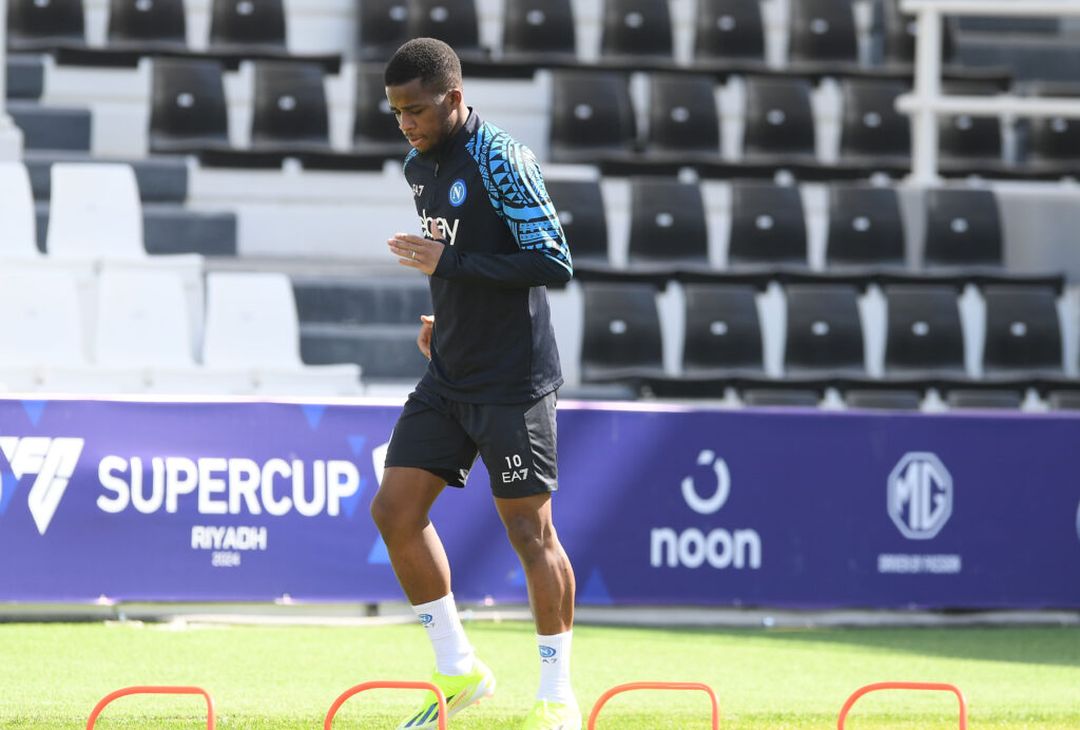 GALLERY Il Napoli si allena a Riyadh, prima volta per Traorè: le foto della seduta - immagine 4