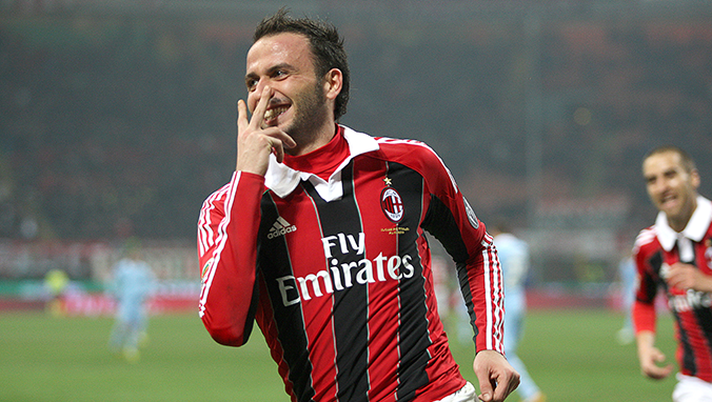 Giampaolo Pazzini Milan-Lazio 2013