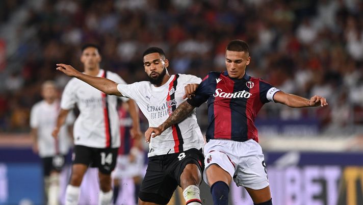 Ruben Loftus-Cheek e Nico Domiguez, qui in Bologna-Milan (getty images)