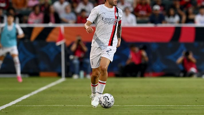 Davide Calabria AC Milan amichevole Juventus-Milan 6-5 dcr precampionato 2023-2024