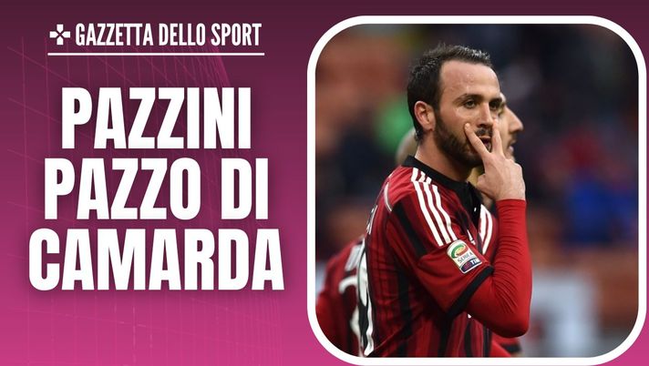 Giampaolo Pazzini, ex calciatore di Milan e Verona. Le parole su Camarda e De Ketelaere