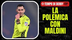 Milan-Inter, l’arbitro Colombo fa discutere: quella polemica con Maldini…