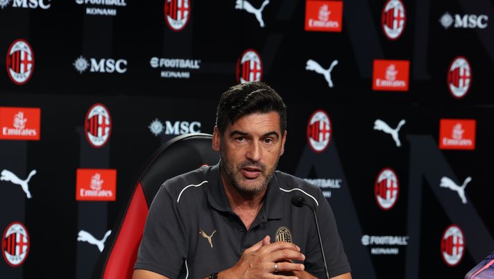 Paulo Fonseca AC Milan conferenza stampa Milanello