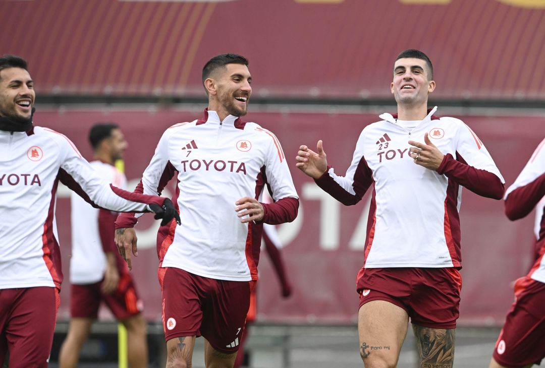 Trigoria, la rifinitura pre Braga e la conferenza di Ranieri – FOTO GALLERY - immagine 4