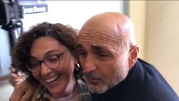 Spalletti, abbraccio e scuse alla giornalista Francesca Benvenuti