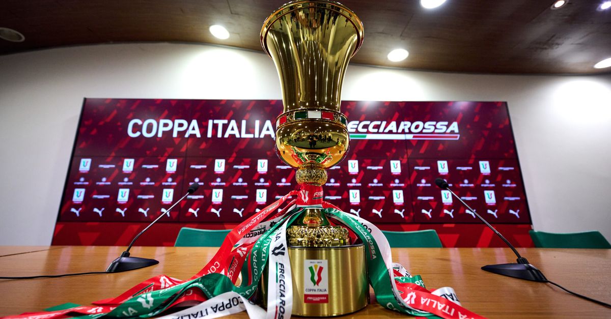 Coppa Italia 2023/2024 il tabellone completo e il calendario