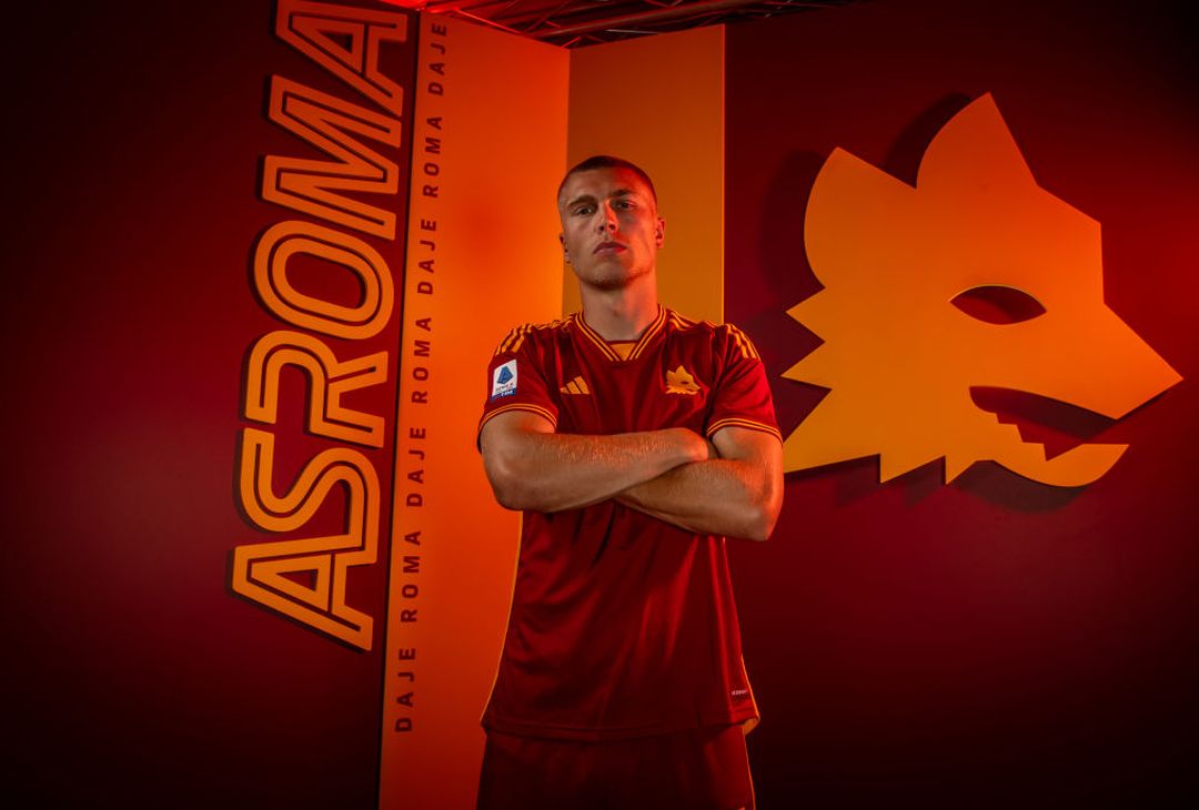 Roma, le prime immagini di Kristensen con la maglia giallorossa – FOTO GALLERY - immagine 3