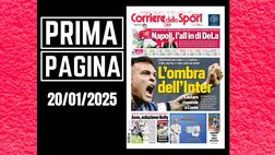 Prima pagina Corriere dello Sport: “L’ombra dell’Inter sul Napoli”