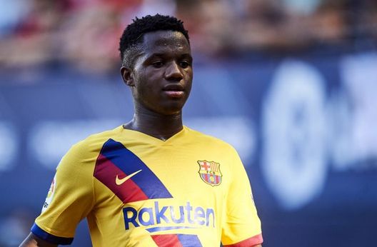 Ansu Fati al Barcellona, nei primissimi anni della sua carriera. (Foto di GettyImages) Ghazaryan - gol - Ansu Fati
