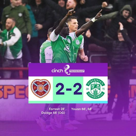 “Follia totale” al derby di Edimburgo: pareggio Hibs e il Mister dà una testata al suo assistente- immagine 2