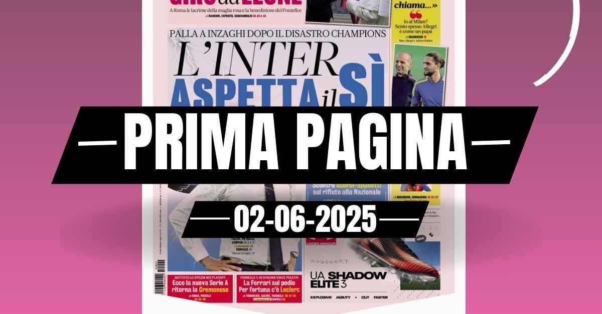 Prima pagina Gazzetta dello Sport: “Rabiot: ‘Se Allegri chiama … Prima pagina Gazzetta dello Sport: “Rabiot: ‘Se Allegri chiama …